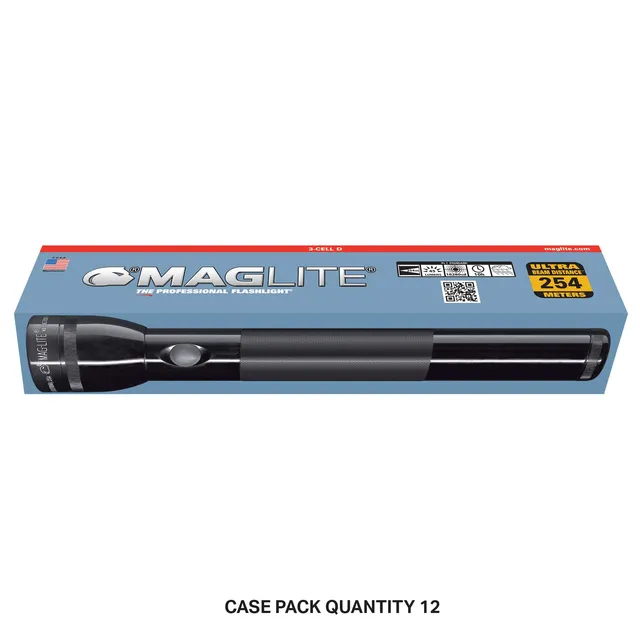 mag-lite-d-cell-classic-gl-hlampen-taschenlampe-schwarz image 1