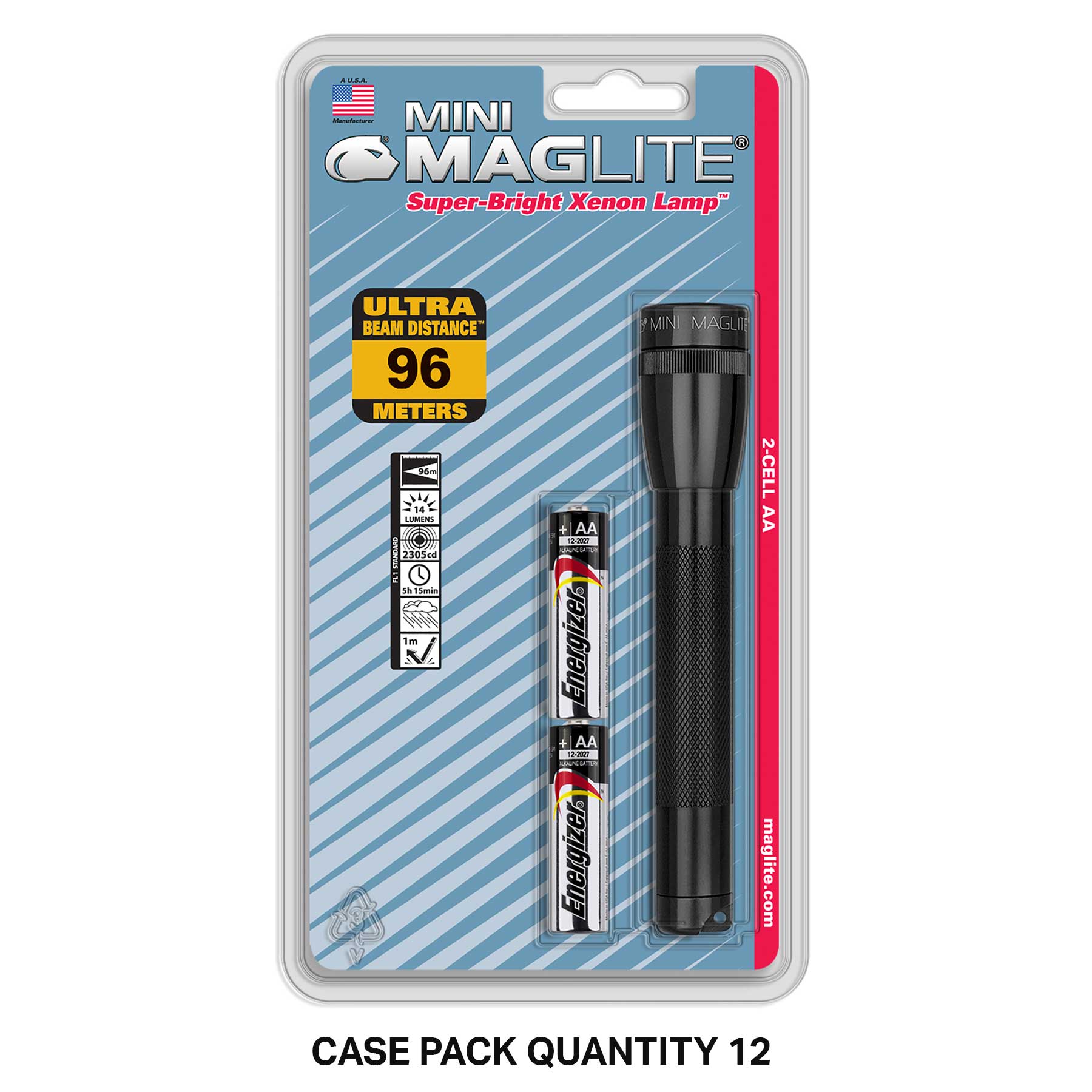 maglite-mini-maglite-xenon-taschenlampe-2aa-schwarz image 1