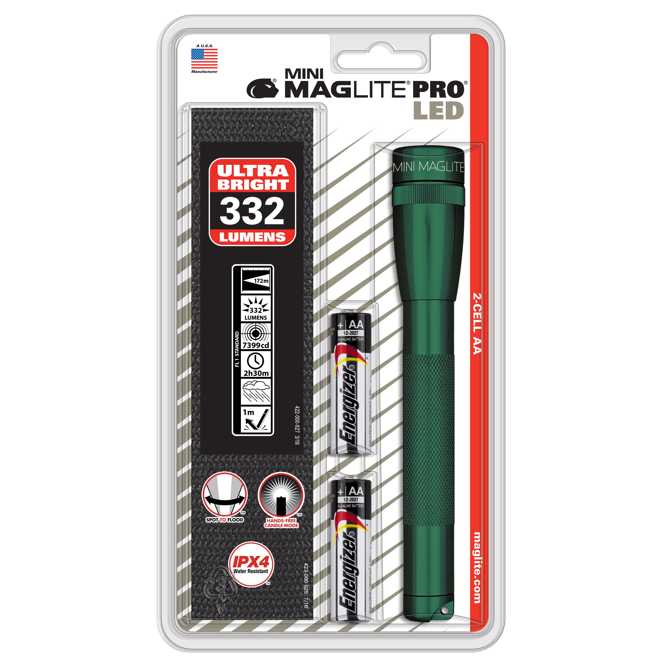 mag-lite-mini-maglite-pro-led-2-aa-taschenlampe-holster-schwarz image 8