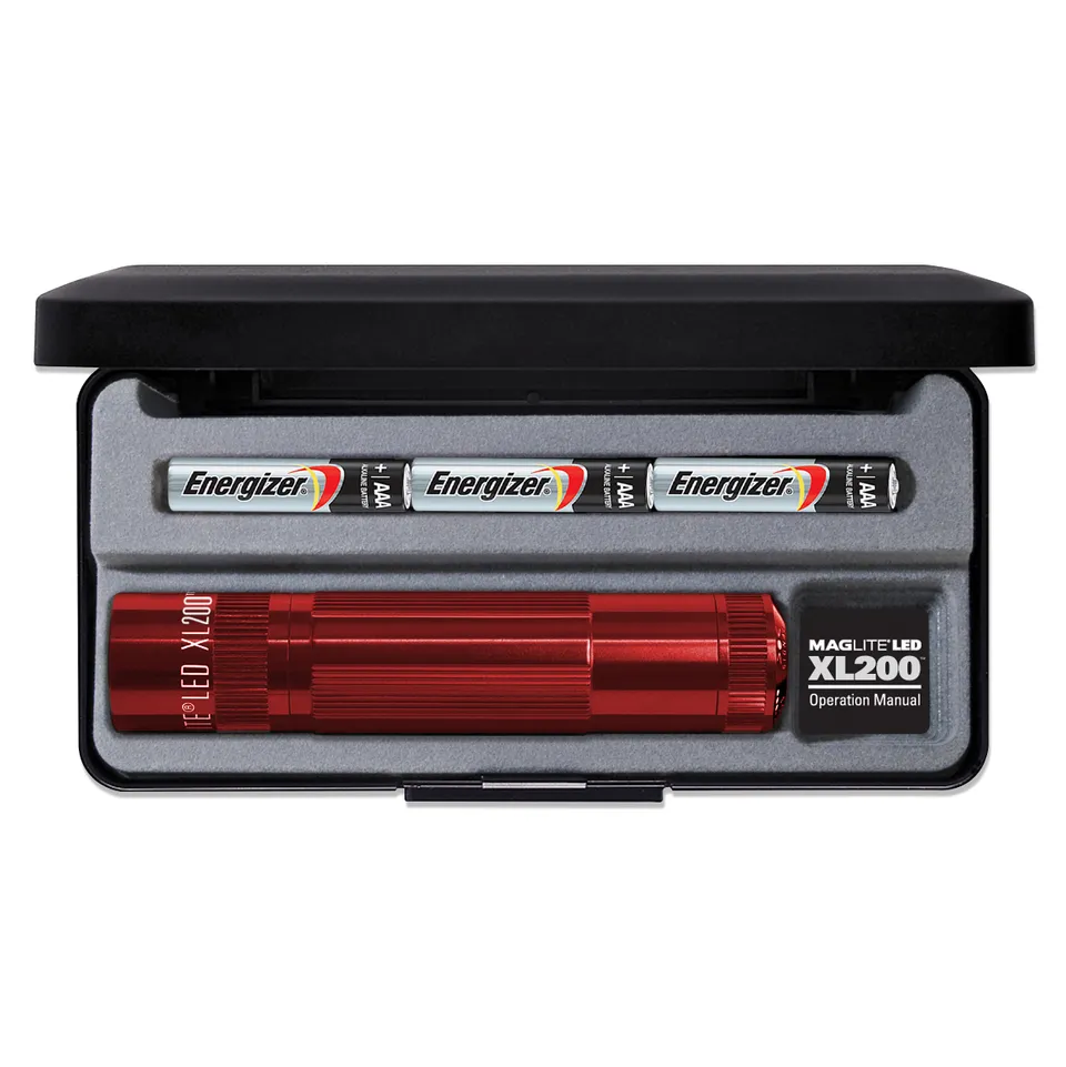 maglite-xl200-led-taschenlampe-rot-3aaa image 1