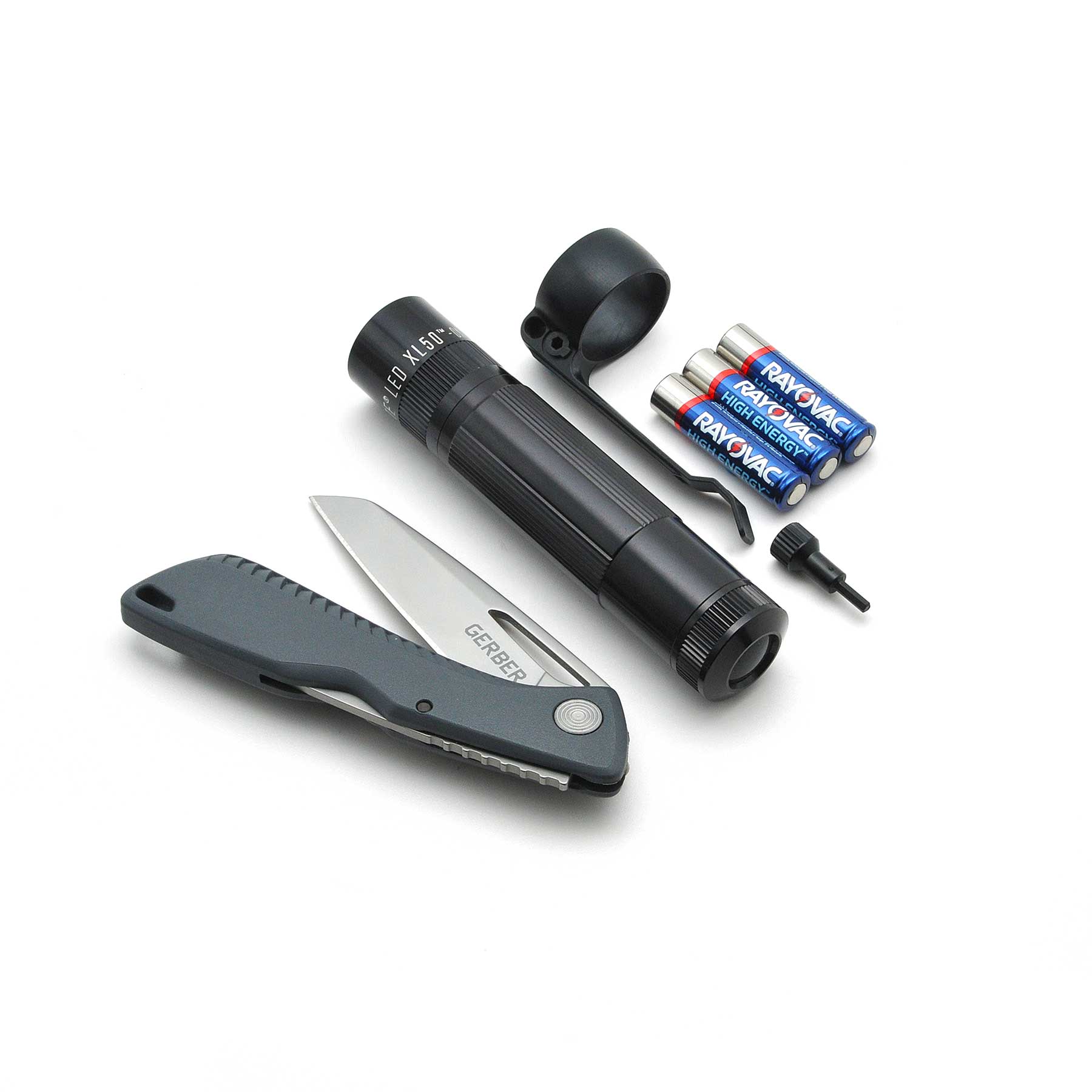 maglite-xl50-led-taschenlampe-schwarz-gerber-messer-set image 7