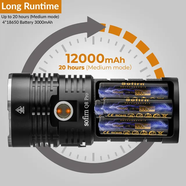 sofirn-q8-pro-taschenlampe-11000-lumen-mit-4-akkus image 1