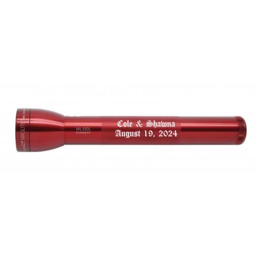 mag-lite-ml300l-led-taschenlampe-rot-mit-gravur-3d image 1
