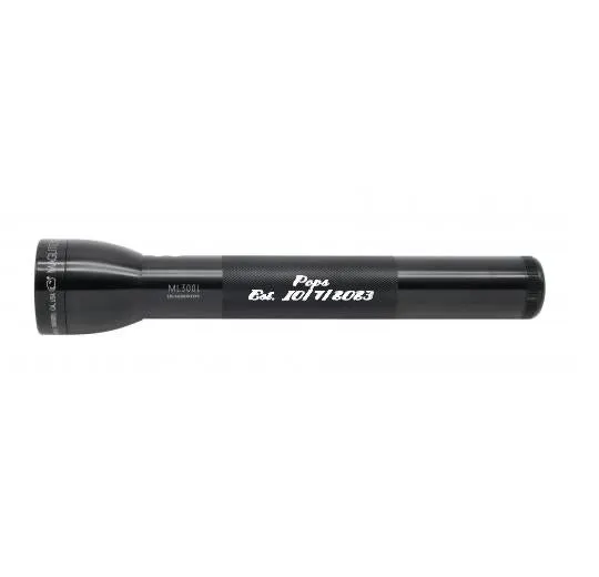 mag-lite-ml300l-led-taschenlampe-schwarz-3x-d-cell-gravur image 1