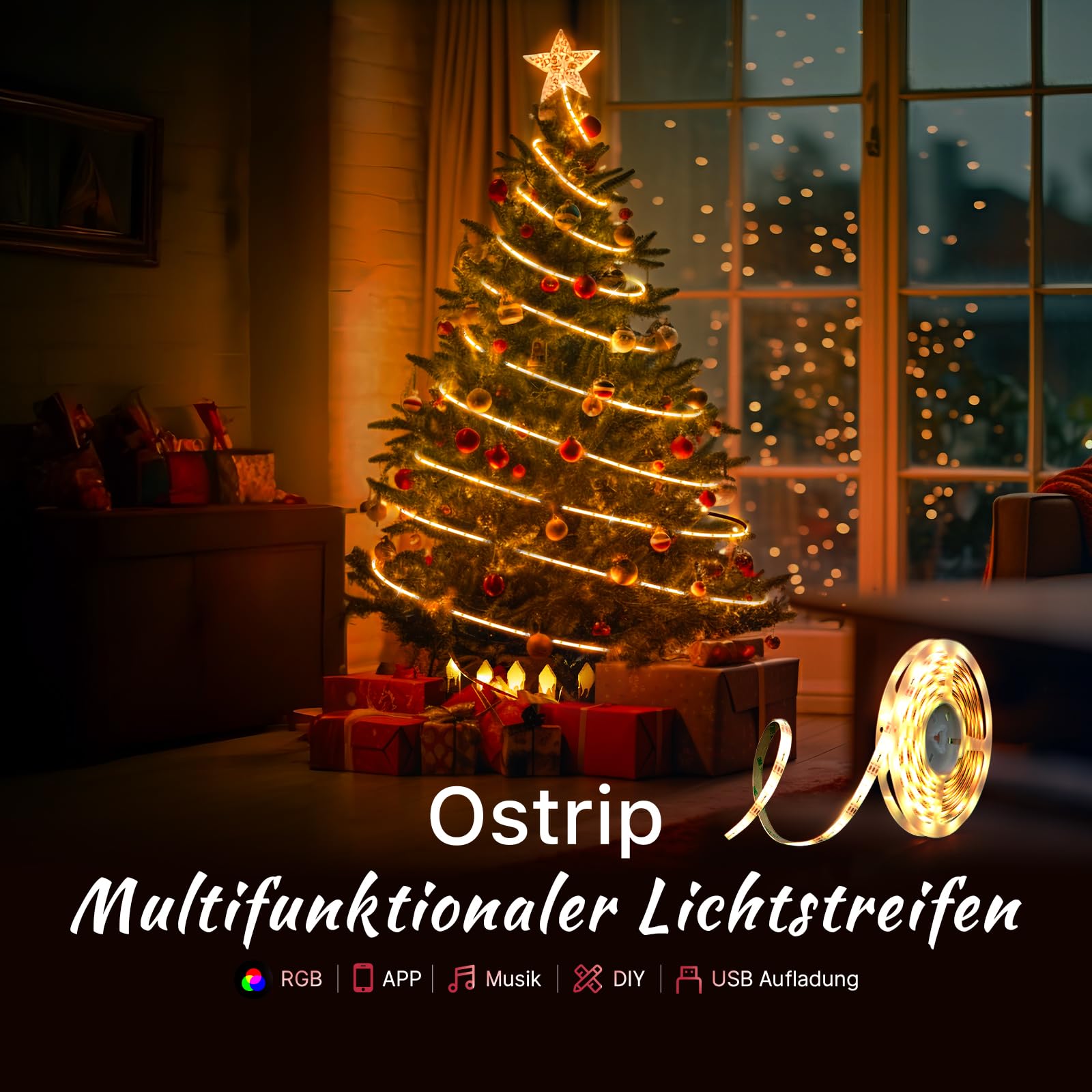 olight-ostrip-led-strip-5m-rgb-dimmbar-usb-selbstklebend image 2