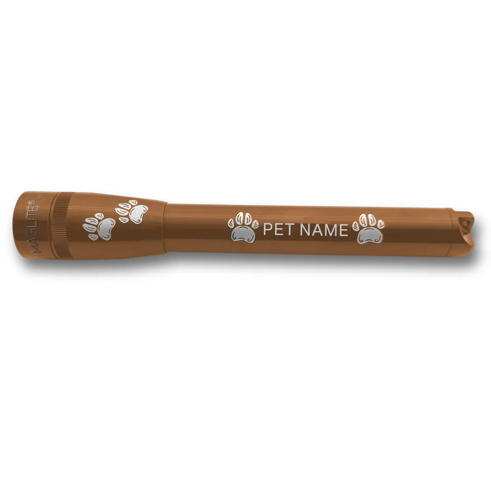 maglite-mini-maglite-pro-led-taschenlampe-braun-tiergravur-5 image 1