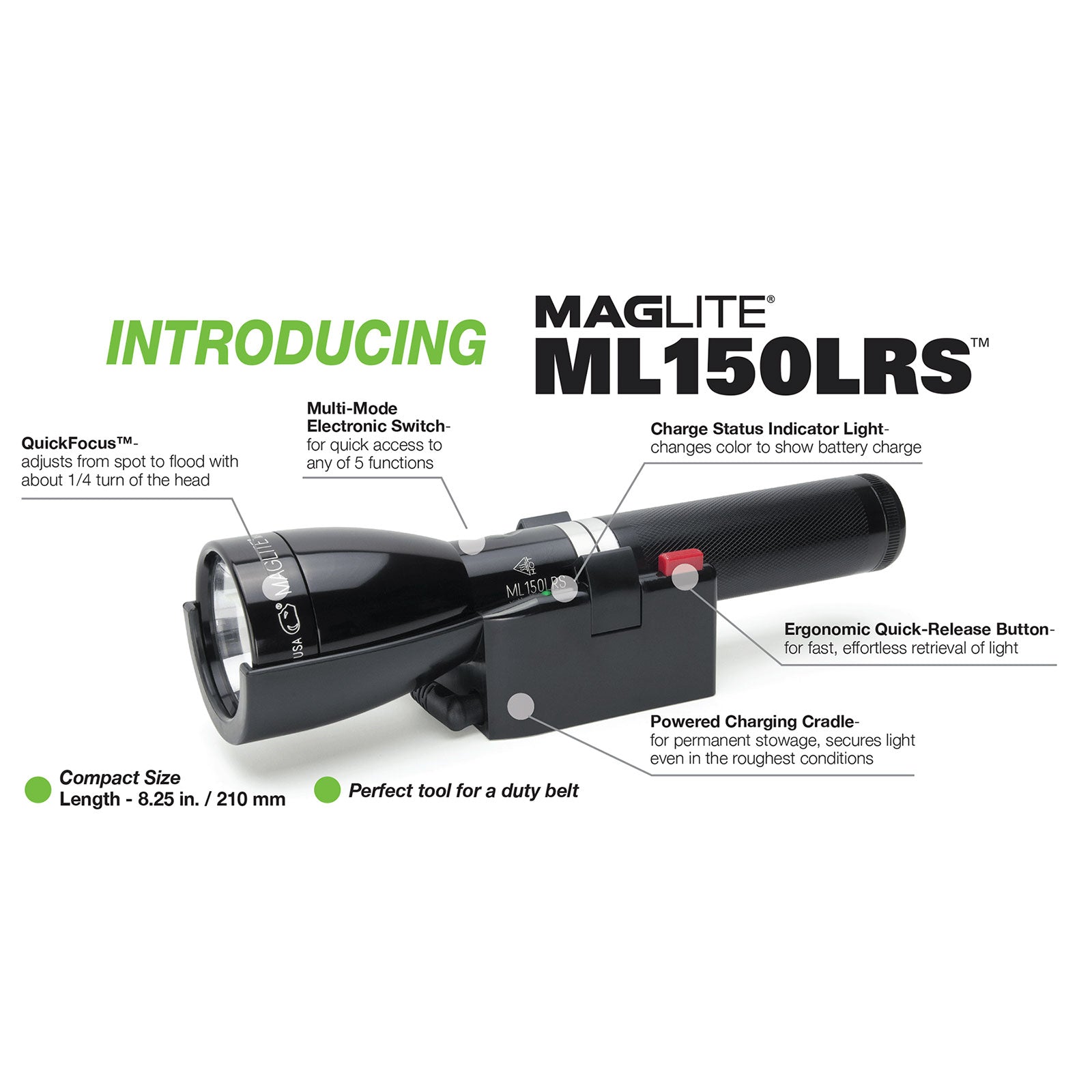 mag-lite-ml150-rechargeable-led-taschenlampe-schwarz-aufladbar image 2