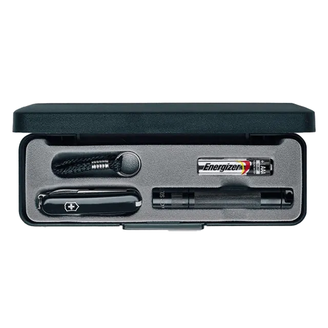 mag-lite-solitaire-taschenlampe-messer-set-schwarz-aaa image 1