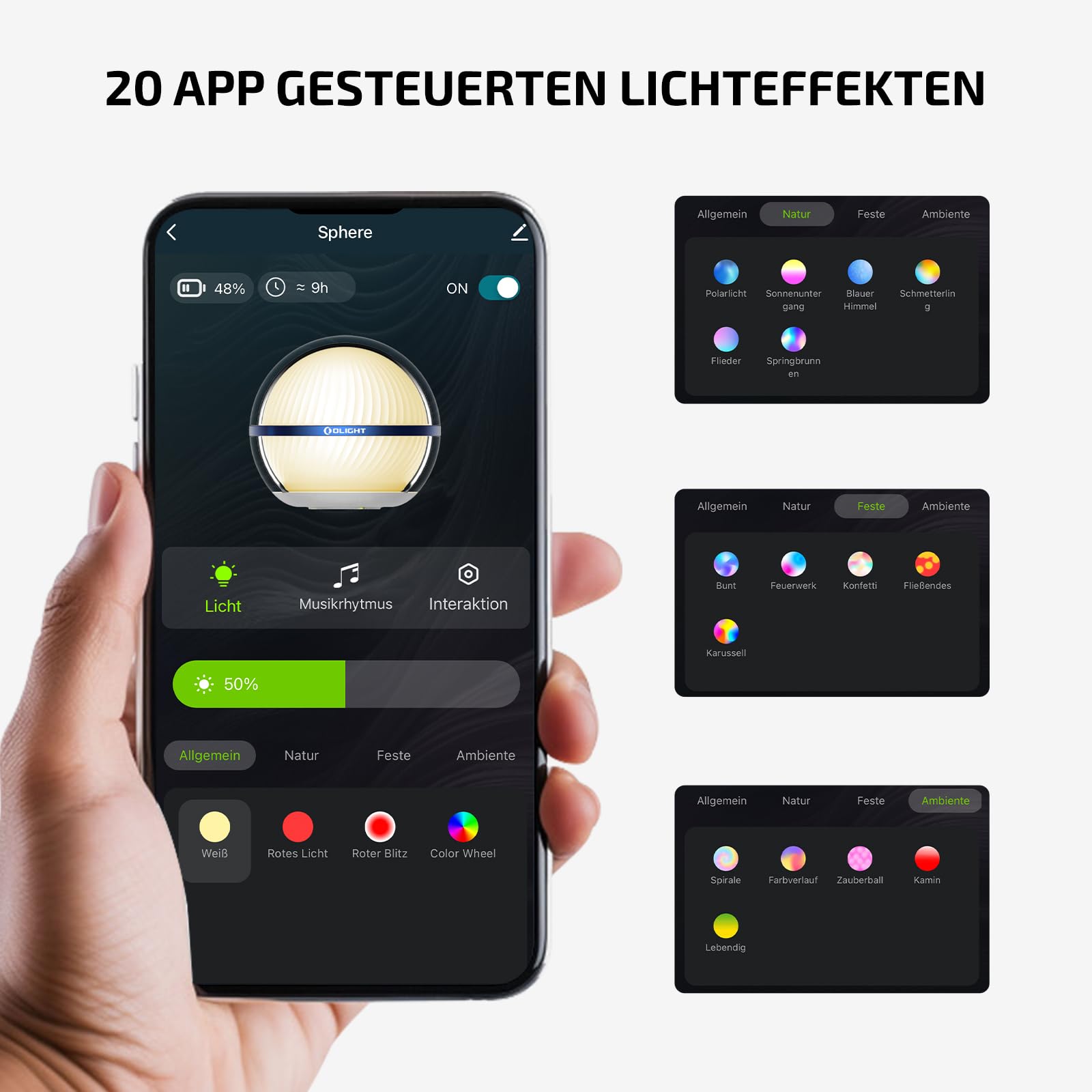 olight-sphere-nachtlicht-led-rgb-app-75-lumen image 6
