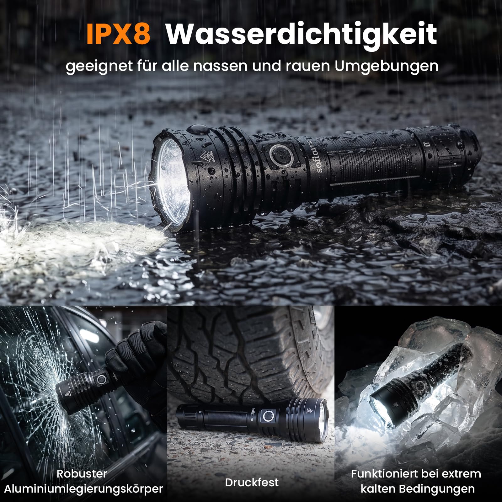 sofirn-c8l-taschenlampe-3100-lumen-531m-taktisch-usb-c image 3